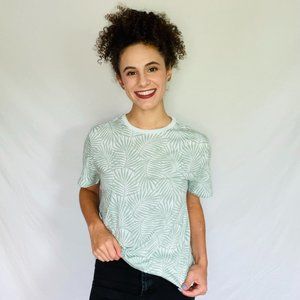 Light Green Leaf Tee